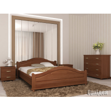 Ліжко дерев'яна 160х200 Орхідея Явіто (11 варіантів кольорів)