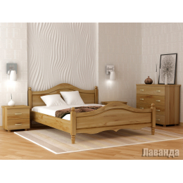 Ліжко дерев'яна 160х200 'Лаванда' Явіто (11 варіантів кольорів)