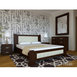 Ліжко дерев'яна 160х200 Техас Явіто (11 варіантів кольорів)