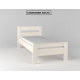 Ліжко односпальне дерев'яна Селену 90х200 Летро (9 варіантів кольору)