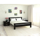 Двоспальне дерев'яне ліжко Селена 160х200см Летро (9 варіантів кольору)
