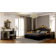 Спальня Дженіфер від 'Миро-Марк' 6Д чорний глянець