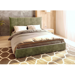 М'яка сучасне ліжко двоспальне 'Місті' від Шик-Галичина (різні розміри)