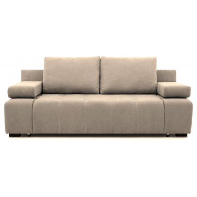 Вузький розкладний диван єврокнижка 192см 'Луна' (сірий або світло-коричевый) Эмбавуд
