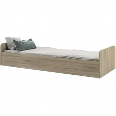 Односпальне ліжко 'Саванна' Світ Меблів (дуб крафт сірий)