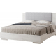 Двоспальне Ліжко 160см з мягкрю спинкою 'Вівіан' Світ Меблів (артвуд, графіт)