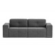 Розкладний прямий диван 255 см 'Каприз' від Шик-Галичина (різні варіанти тканин)