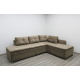 Кутовий розкладний диван 282 см 'Ден' від Шик-Галичина (різні варіанти тканини)