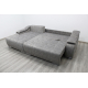 Кутовий розкладний диван 250 см 'Альберто' від Шик-Галичина (різні варіанти тканини)