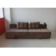 Прямий диван розкладний 264 см 'Елата' від Шик-Галичина (різні варіанти тканини)