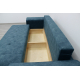 Прямий диван розкладний 250 см у вітальню 'Нева' від Шик-Галичина (різні варіанти тканини)