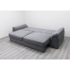 Прямий диван розкладний 260см в вітальню 'Клауд' від Шик Галичина (різні варіанти тканини)