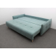 Прямий диван розкладний 215 см на ніжках 'Олівер' від Шик-Галичина (різні варіанти тканини)