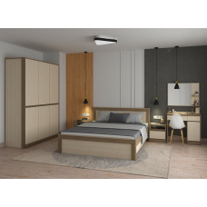 Спальний гарнітур меблів 'Модуль' з ДСП від Летро (15 варіантів кольору)