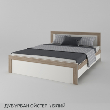Ліжко двоспальне 160*200 см 'Модуль' ЛДСП від Летро (15 варіантів кольору)