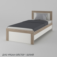 Кровать в детскую 90*200 см 'Модуль' ЛДСП от Летро (15 вариантов цвета)