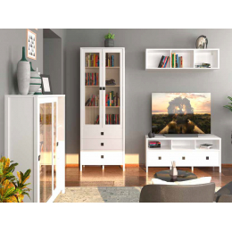 Модульная белая мебель в гостиную в скандинавском стиле Марокко ВМВ Холдинг