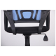 Крісло комп'ютерне 'Веб' від AMF (чорний, синя сітка)
