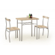 Комплект столової меблів Halmar LANCE стіл + 2 стільці Дуб сонома