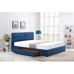 Ліжко MERIDA 160 (темно-синій)