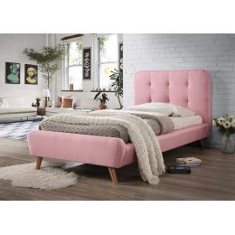 Односпальне ліжко Signal Tiffany 90X200 Рожевий (TIFFANY90R)