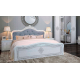 Спальний гарнітур Луїза в класичесчком стилі білий Глянець (44097)