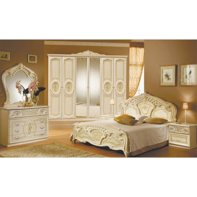Меблі в спальню Миро-Марк Реджина 6Д бароко Радика беж (20815)