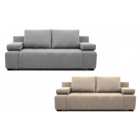 Узкий раскладной диван еврокнижка 192см 'Луна' (серый или светло-коричевый) Эмбавуд