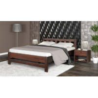 Ліжко дерев'яне 160*200 'Верона' від Меблі Сервіс (горіх)