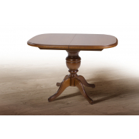 Деревянный раскладной стол 107*74 см Fusion Furniture Эмиль орех