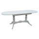 Дерев'яний розкладний стіл 148 см Fusion Furniture Даніель білий