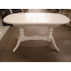Дерев'яний розкладний стіл 148 см Fusion Furniture Даніель білий