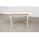 Розкладний кухонний стіл 'Твіст' 126см (білий,Бежевий) від Мікс Меблі