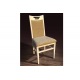 Дерев'яний стілець 'Юлія' (біла емаль) від Мікс Меблі