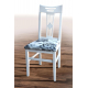 Деревянный стул 'Юлия' (белый) жесткая спинка (Хелена 1) от Микс Мебель
