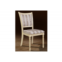 Деревянный стул 'Сицилия' (слоновая кость+патина) от Микс Мебель