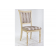 Деревянный стул 'Сицилия' (слоновая кость+патина) от Микс Мебель