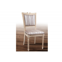 Деревянный стул 'Сицилия Люкс' (слоновая кость) от Микс Мебель