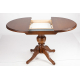 Раздвижной круглый стол Гермес 89см (орех темный) от Микс Мебель