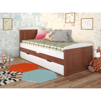 Детская деревянная кровать 'Компакт' от Arbor (разные цвета)