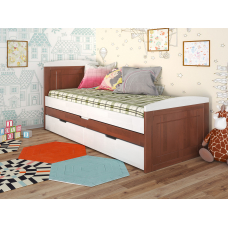 Дитяче ліжко дерев'яне 'Компакт' від Arbor (різні кольори)