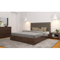 Кровать деревянная 'Камелия Квадрат' от Arbor (разные цвета и размеры)