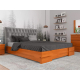 Ліжко дерев'яне 'Камелія Ромб' від Arbor (різні кольори та розміри)