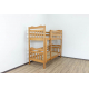 Двухъярусная деревянная кровать 'Маугли' от Дримка (разные размеры и цвета)