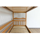 Двоярусне дерев'яне ліжко 'Мауглі' від Дремка (різні розміри та кольори)