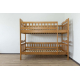 Двоярусне дерев'яне ліжко 80*190 'Рукавичка' від Дремка (різні розміри, кольори)