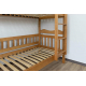 Двухъярусная деревянная кровать 80*190 'Рукавичка' от Дримка (разные размеры, цвета)
