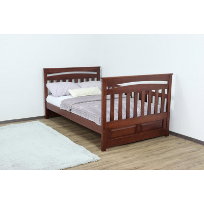 Двоповерхове дерев'яне ліжко 80*120*190 'Рушля' від Дрімка (різні розміри, кольори)