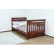 Двоповерхове дерев'яне ліжко 80*120*190 'Рушля' від Дрімка (різні розміри, кольори)