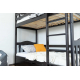 Двоярусне дерев'яне ліжко з підйомним механізом 'Сонька' від Дрімка (різні розміри та кольори)